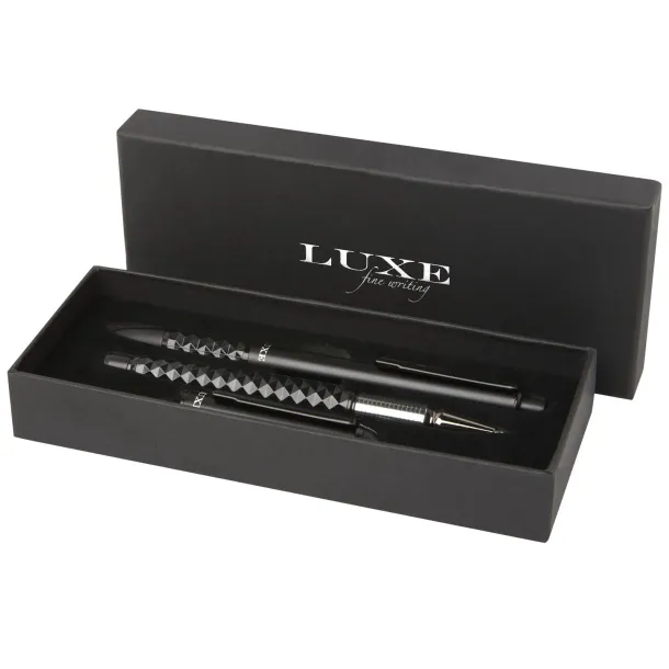 Tactical Dark duo pen gift box - Luxe Solid black