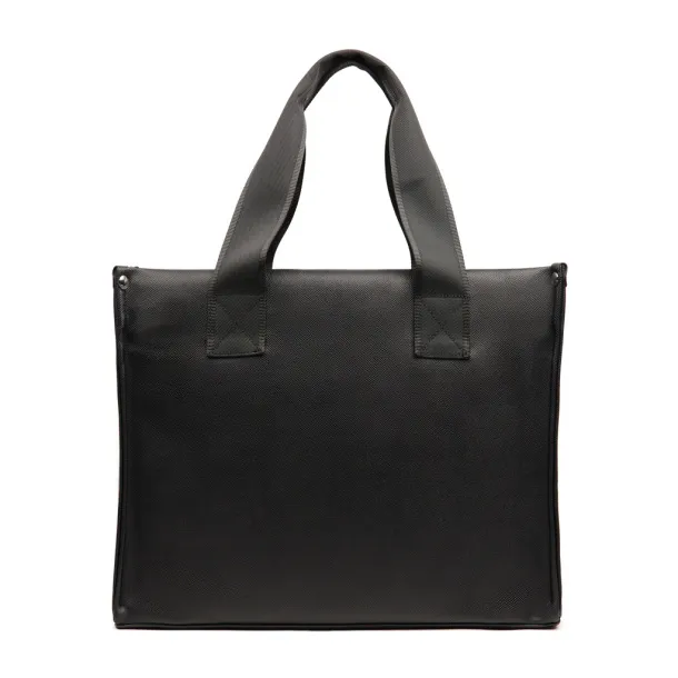  VINGA Bermond RCS recycled PU tote bag - Vinga Black 