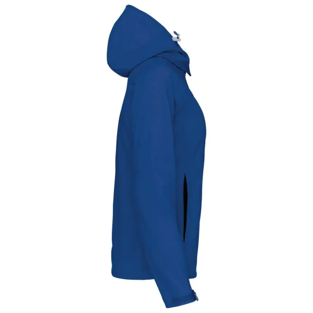  LADIES' DETACHABLE HOODED SOFTSHELL JACKET - Kariban Dark Royal Blue