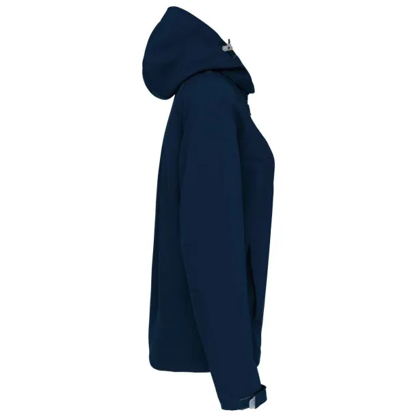  LADIES' DETACHABLE HOODED SOFTSHELL JACKET - Kariban Navy