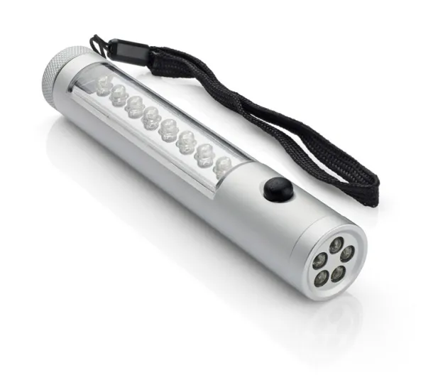 EMERGENCY Car flashlight Silver