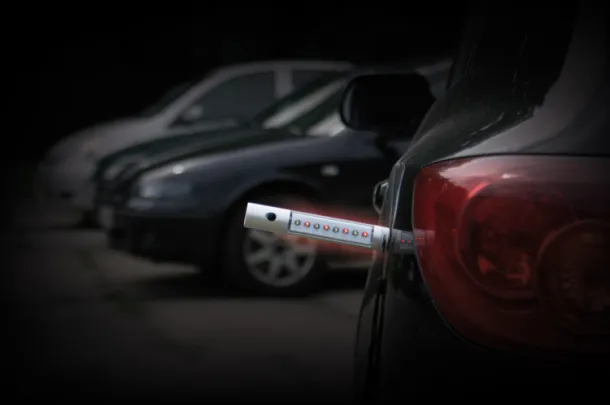 EMERGENCY Car flashlight Silver