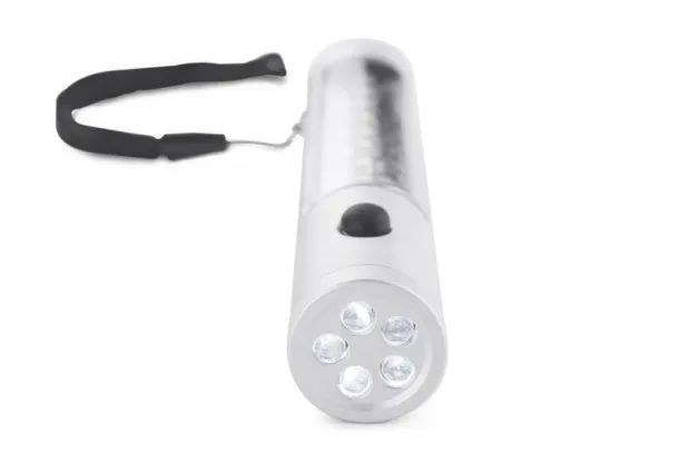 EMERGENCY Car flashlight Silver