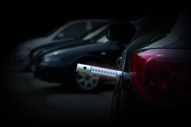 EMERGENCY Car flashlight Silver