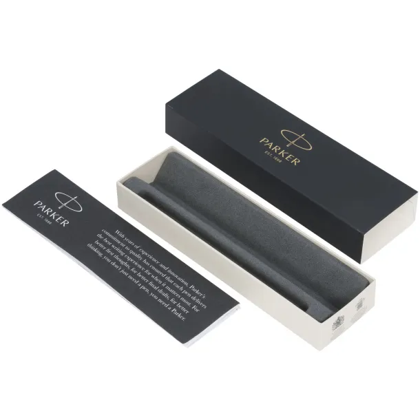 Jotter Bond Street ballpoint pen - Parker Solid black Silver