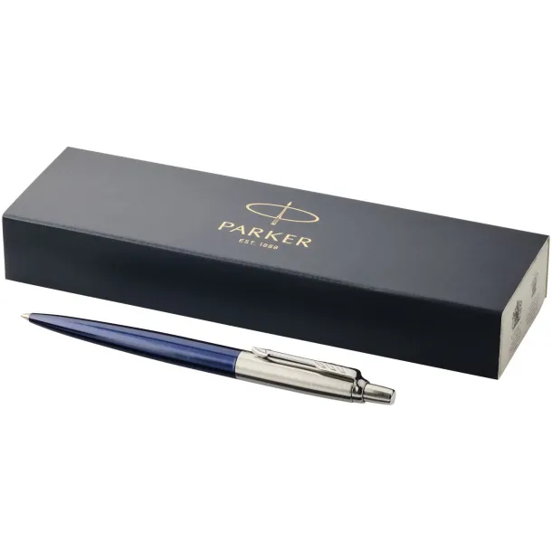 Jotter Bond Street ballpoint pen - Parker Navy Blue Silver