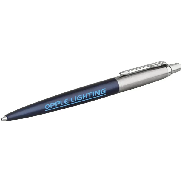 Jotter Bond Street ballpoint pen - Parker Navy Blue Silver