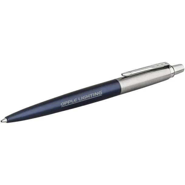 Jotter Bond Street ballpoint pen - Parker Navy Blue Silver