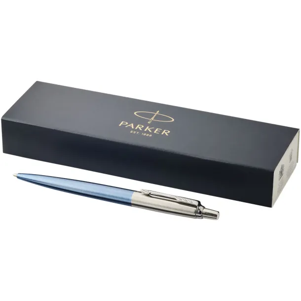 Jotter Bond Street ballpoint pen - Parker Light blue Silver