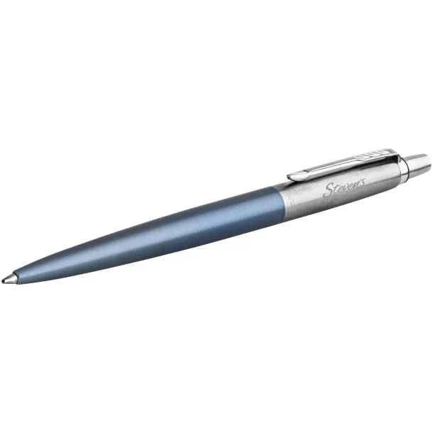 Jotter Bond Street ballpoint pen - Parker Light blue Silver