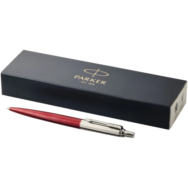 Jotter Bond Street ballpoint pen - Parker Red Silver