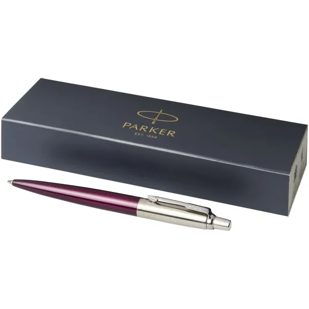 Jotter Bond Street ballpoint pen - Parker Purple Silver