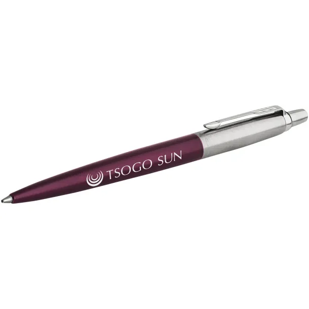 Jotter Bond Street ballpoint pen - Parker Purple Silver