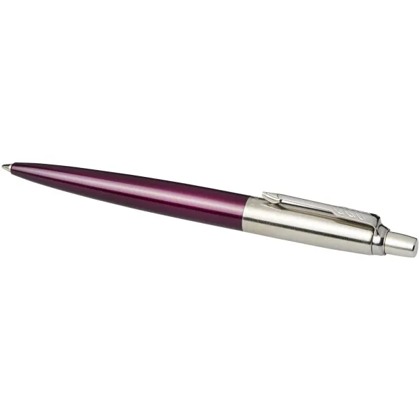 Jotter Bond Street ballpoint pen - Parker Purple Silver