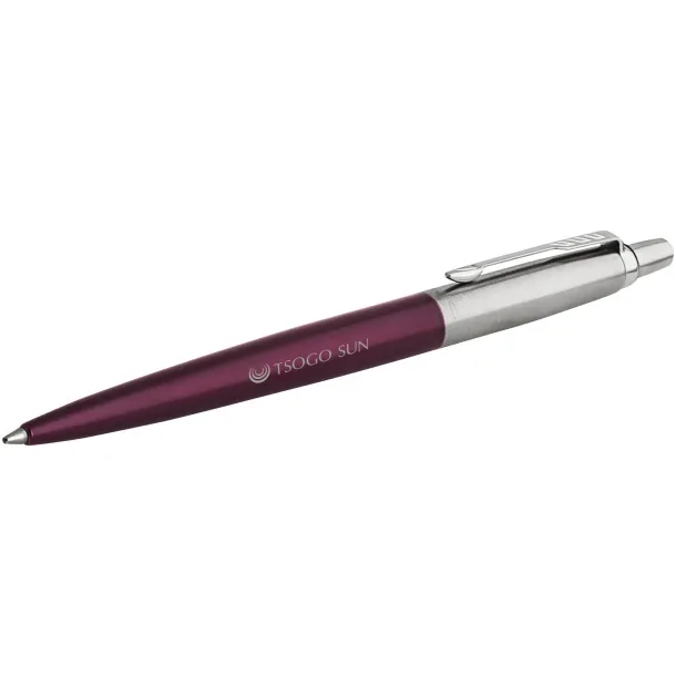 Jotter Bond Street ballpoint pen - Parker Purple Silver