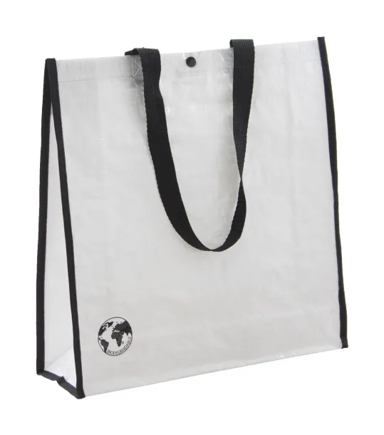 Recycle shopping bag White Black