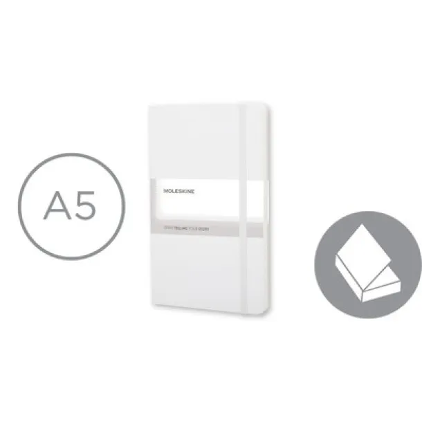  MOLESKINE notes, cca A5 Bijela