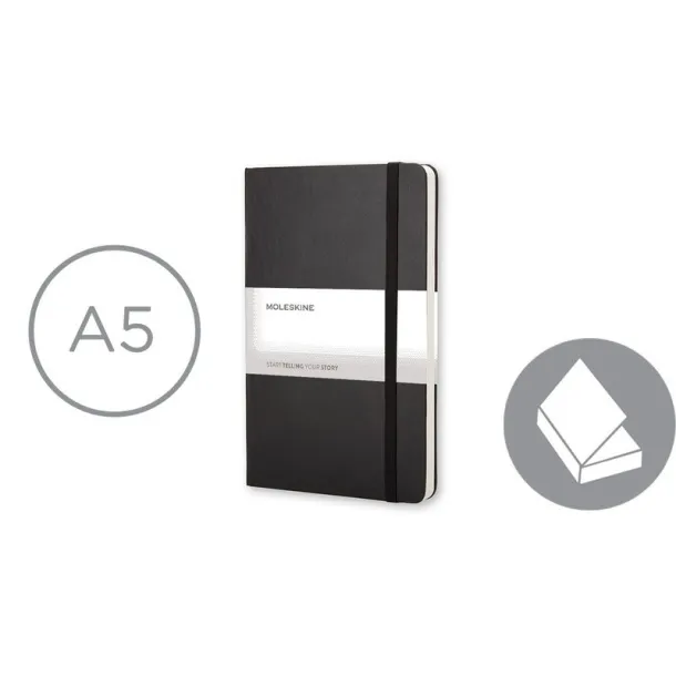  MOLESKINE notes, cca A5 black