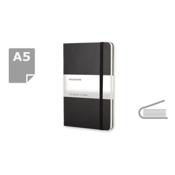  MOLESKINE notes, cca A5 black