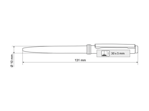 VICTOR Regent metalni roller - plava tinta - REGENT Crna