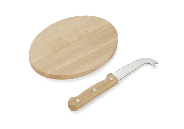 GORGONZOLA Nóż z deską do sera Prirodna