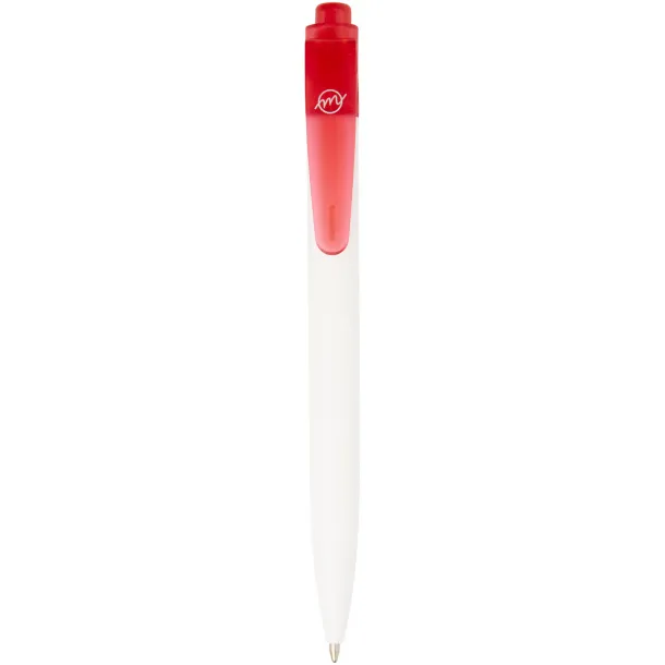 Thalaasa ocean-bound plastic ballpoint pen - Marksman Red White