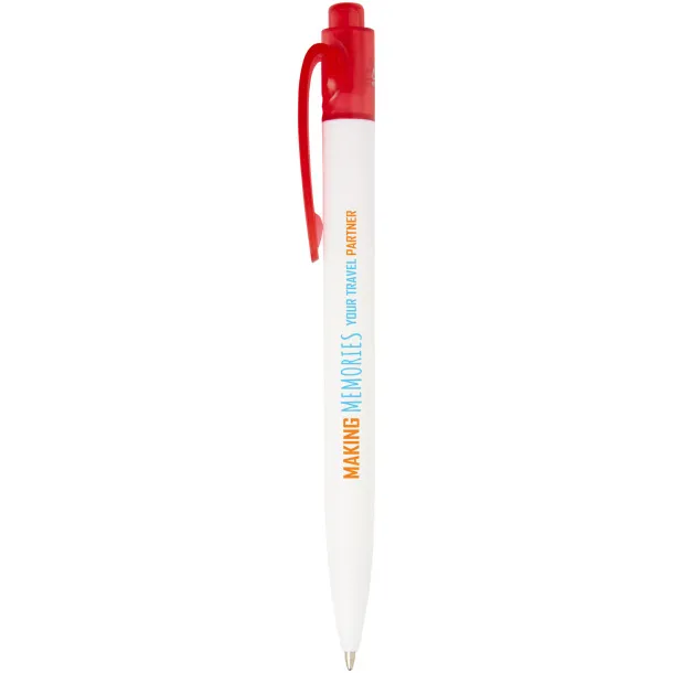 Thalaasa ocean-bound plastic ballpoint pen - Marksman Red White