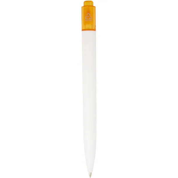 Thalaasa ocean-bound plastic ballpoint pen - Marksman Orange White