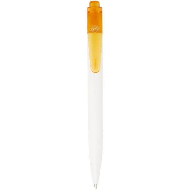 Thalaasa ocean-bound plastic ballpoint pen - Marksman Orange White