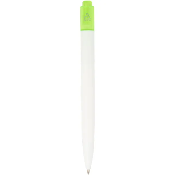 Thalaasa ocean-bound plastic ballpoint pen - Marksman Transparent green White