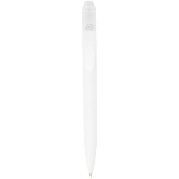 Thalaasa ocean-bound plastic ballpoint pen - Marksman White White