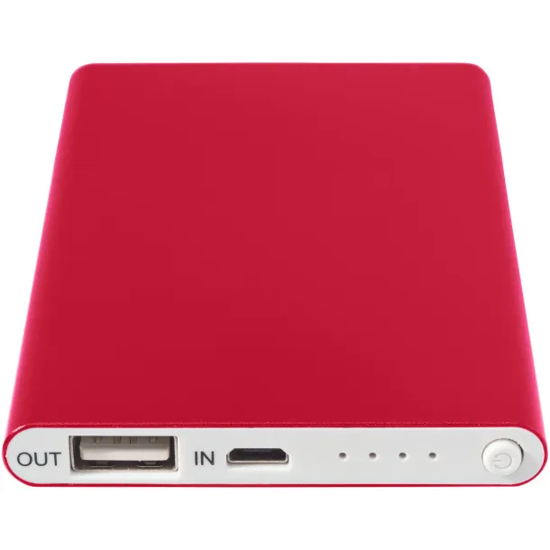 Pep 4000 mAh power bank - Unbranded Red