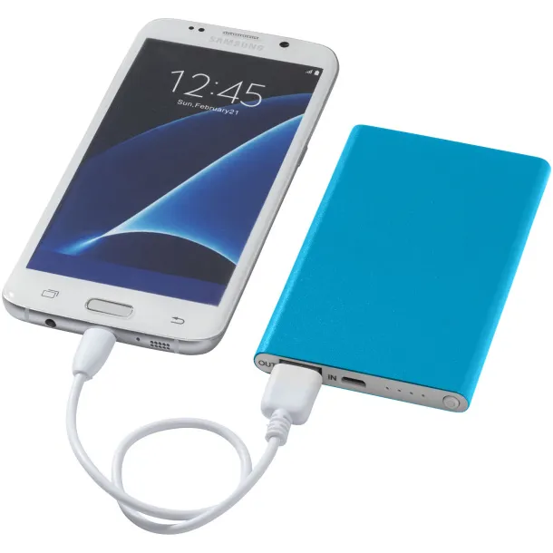 Pep 4000 mAh power bank - Unbranded Light blue