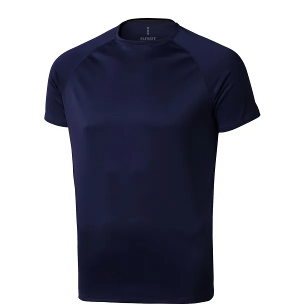 Niagara short sleeve men's cool fit t-shirt - Elevate Life Navy Blue