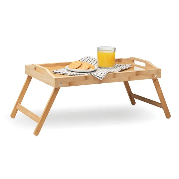 MARKESA Foldable bamboo tray Wood