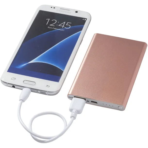 Pep 4000 mAh power bank - Unbranded Rose gold