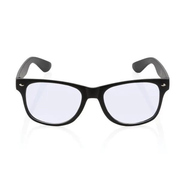  Bluelight blocking glasses Black Transparent