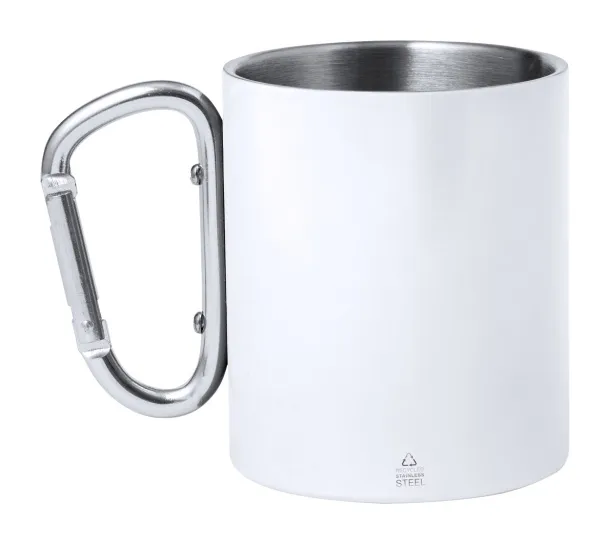 Lecrer thermo mug White