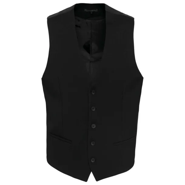  MEN'S WAISTCOAT - Kariban Black