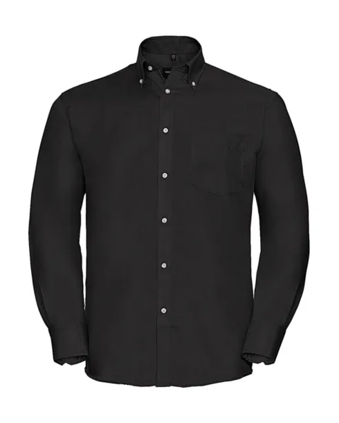  Men's LS Ultimate Non-iron Shirt - Russell Collection Black