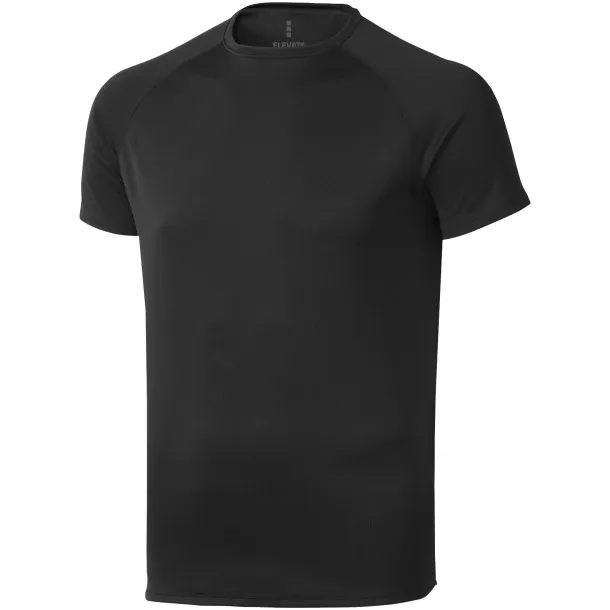 Niagara short sleeve men's cool fit t-shirt - Elevate Life Crna