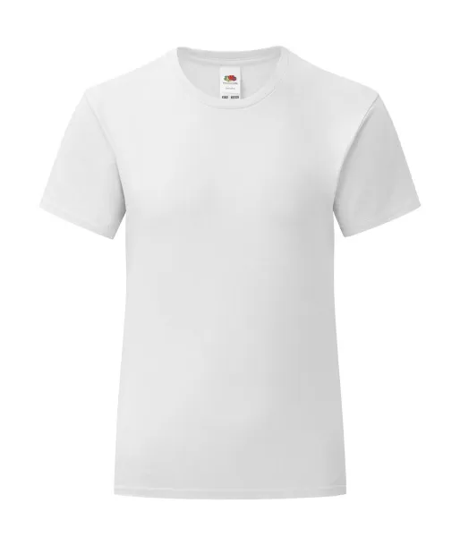  Kratka majica za djevojčice, 150 g/m² - Fruit of the Loom Bijela