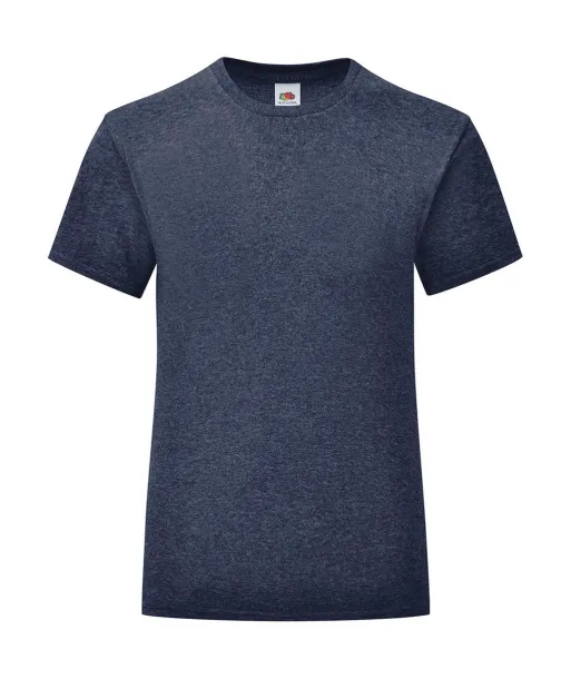  Kratka majica za djevojčice, 150 g/m² - Fruit of the Loom Heather Navy