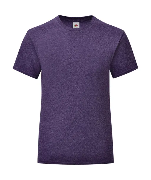  Kratka majica za djevojčice, 150 g/m² - Fruit of the Loom Heather Purple