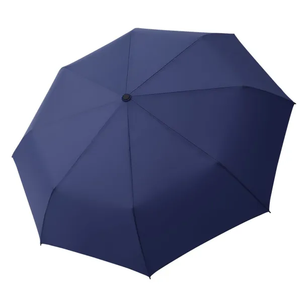 VERTIGO Foldable windproof umbrella with auto open/close function - CASTELLI Blue