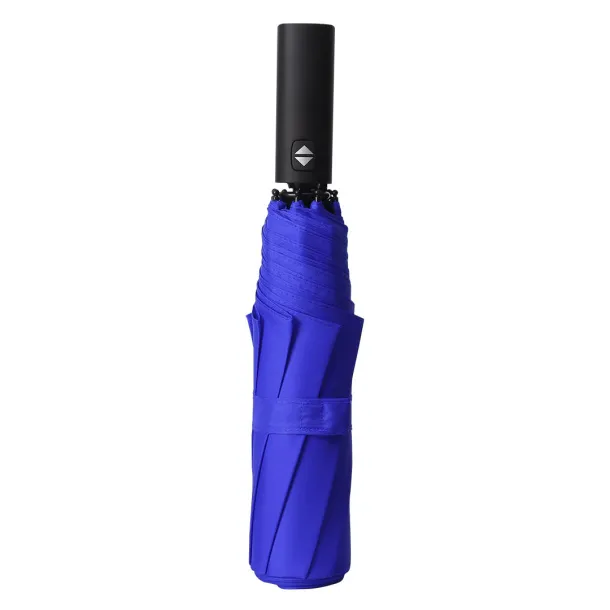 VERTIGO Foldable windproof umbrella with auto open/close function - CASTELLI Royal blue