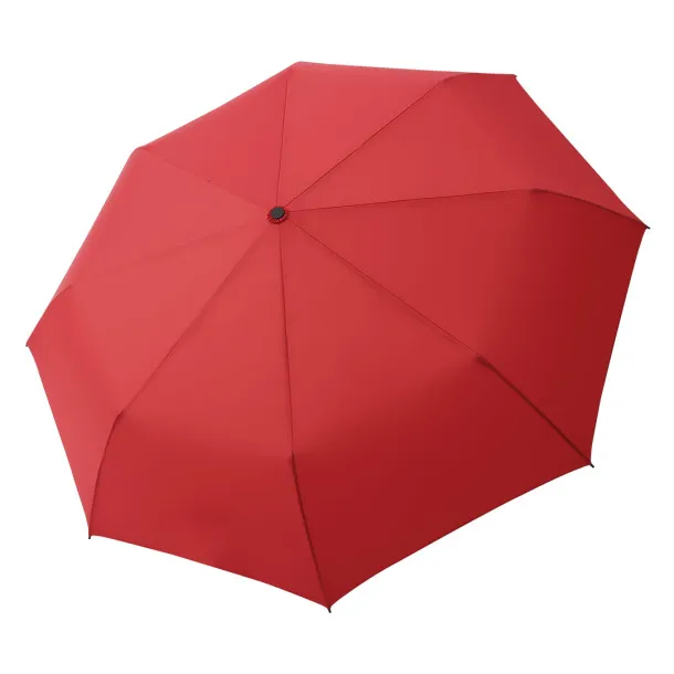 VERTIGO Foldable windproof umbrella with auto open/close function - CASTELLI Red