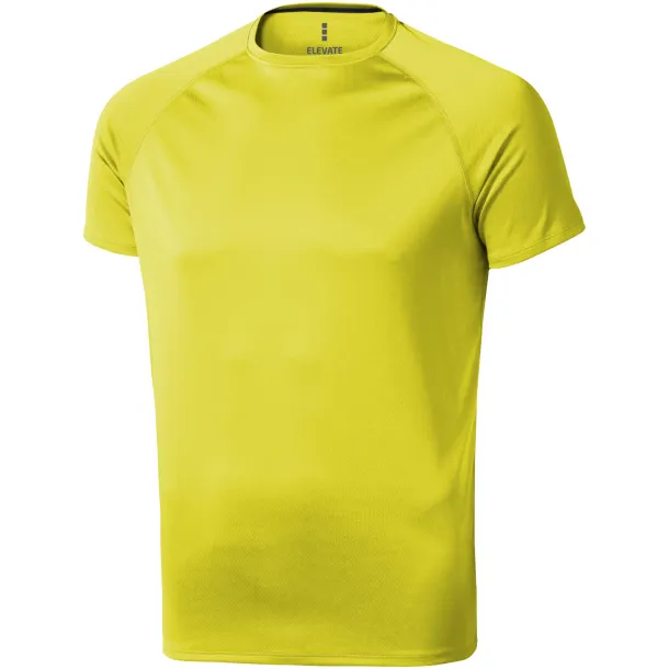 Niagara muška majica kratkih rukava cool fit, 145 g/m² - Elevate Life Neon žuta
