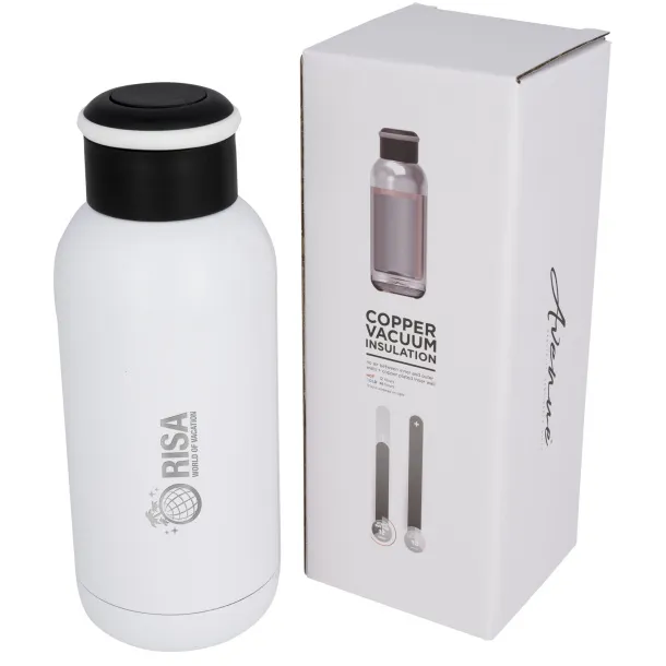 Copa 350 ml mini copper vacuum insulated bottle - Avenue White
