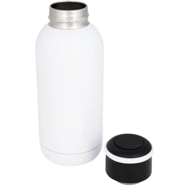 Copa 350 ml mini copper vacuum insulated bottle - Avenue White